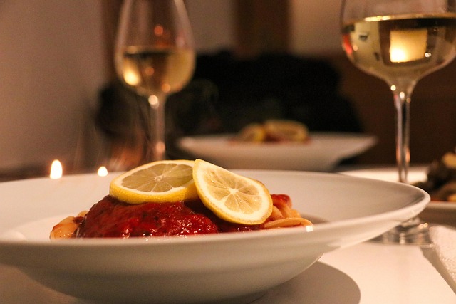 Experiência: jantar romântico com menu italiano