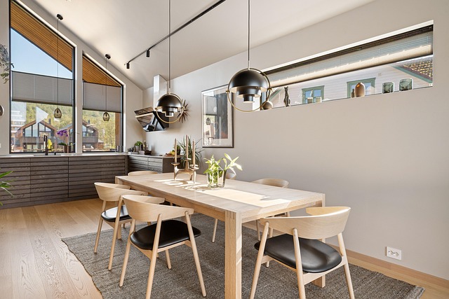 Luminária pendente para jantar